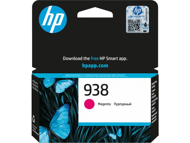 HP 938 Magenta Original Ink Cartridge (4S6X6PE)