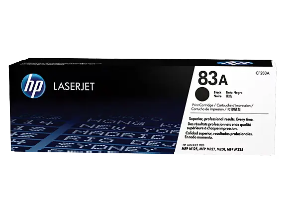 HP 83A Black Original LaserJet Toner (CF283A)