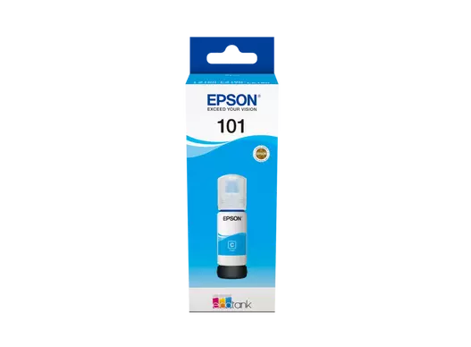 EPSON 101 EcoTank Cyan ink bottle