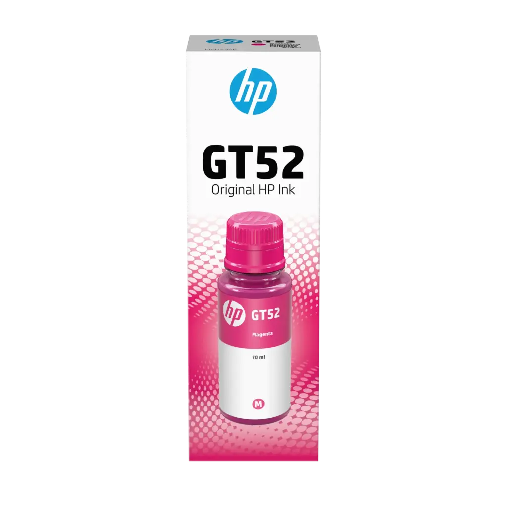 HP GT52 Magenta Original Ink Bottle