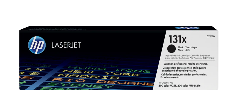 HP 131X High Yield Black Original LaserJet Toner (CF210X)