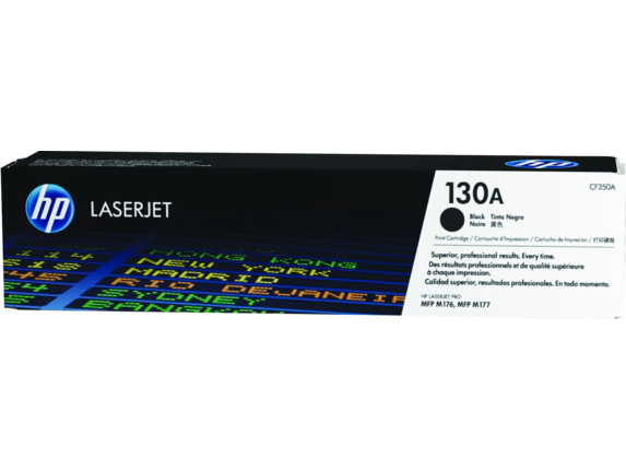 HP 130A Black Original LaserJet Toner (CF350A)