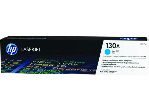 HP 130A Cyan Original LaserJet Toner (CF351A)