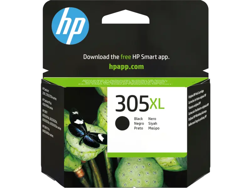 [3YM62AE] HP 305XL High Yield Black Original Ink Cartridge (3YM62AE)
