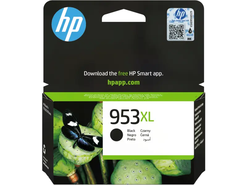 HP 953XL High Yield Black Original Ink Cartridge (L0S70AE)