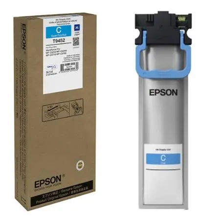 [T945240] EPSON T9452 Cyan Original High Capacity Ink Cartridge (T945240)