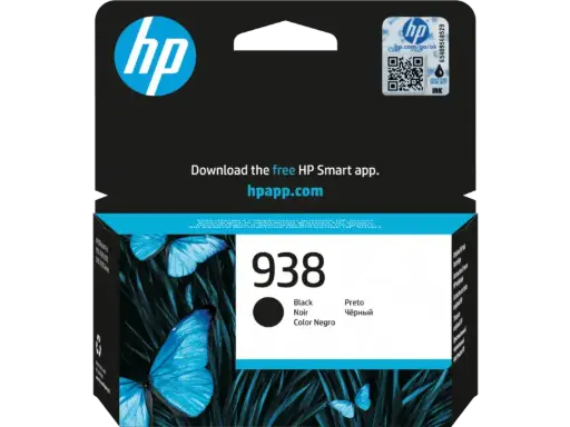 [4S6X8PE] HP 938 Black Original Ink Cartridge (4S6X8PE)