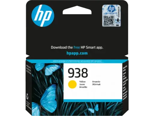 [4S6X7PE] HP 938 Yellow Original Ink Cartridge (4S6X7PE)