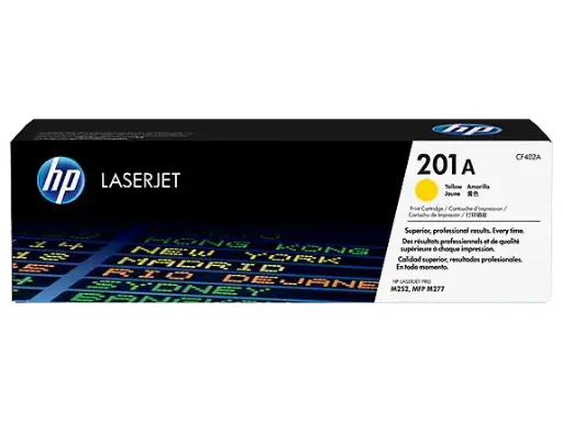 [CF402A] HP 201A Yellow Original LaserJet Toner (CF402A)