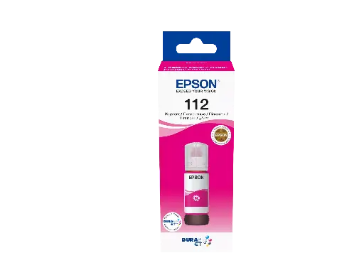 [C13T06C34A] EPSON 112 EcoTank Pigment Magenta ink bottle