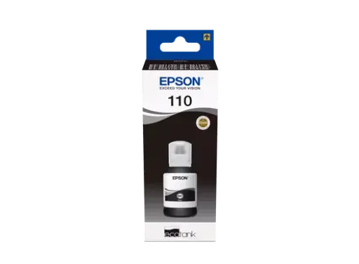 [C13T03P14A] EPSON 110 EcoTank Pigment black ink bottle