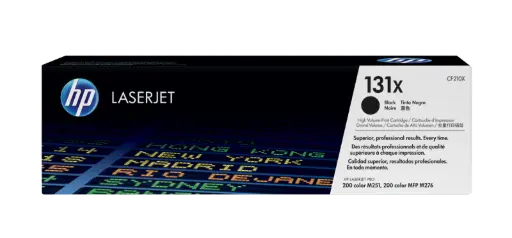 [CF210X] HP 131X High Yield Black Original LaserJet Toner (CF210X)