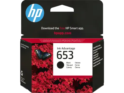 [3YM75AE] HP 653 Black Original Ink Advantage Cartridge (3YM75AE)