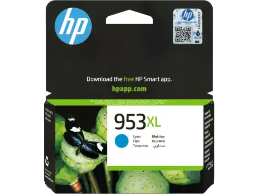 [F6U16AE] HP 953XL High Yield Cyan Original Ink Cartridge (F6U16AE)
