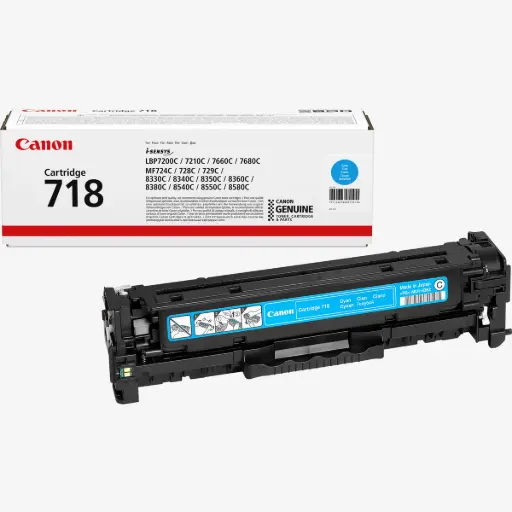 [2661B002] CANON 718C Cyan Toner